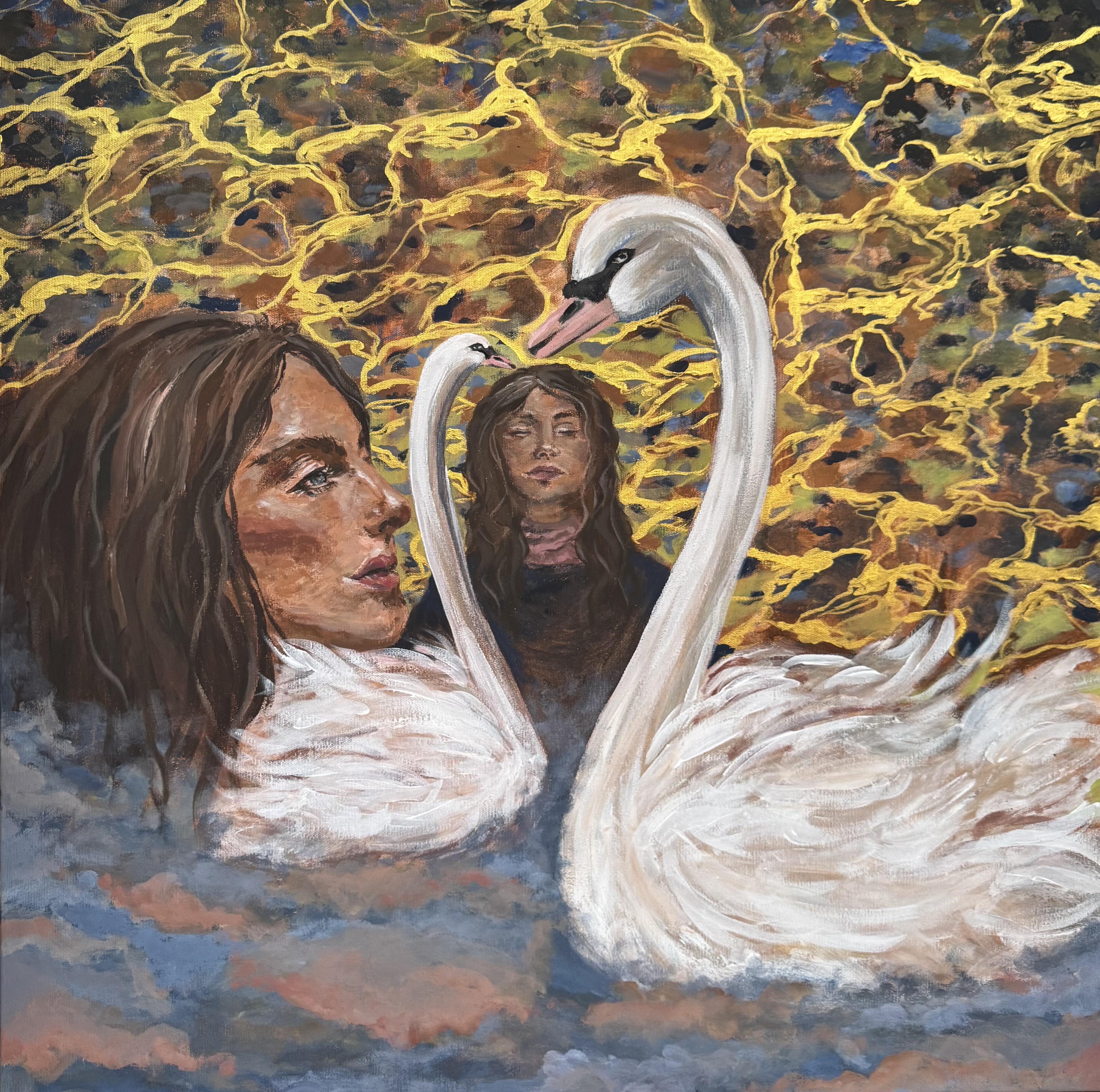 Ursprung — Acryl auf Leinwand
